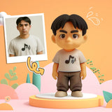 Custom 3D Mini Figure from Your Photo Personalized Desk Toy for Office Decor