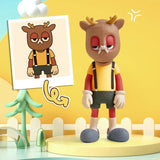 Customized 3D posable dolls, personalized toy dolls, and cartoon-themed custom posable doll gifts based on your photos.