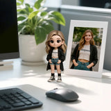 Customized 3D posable dolls based on your photos, personalized toy dolls, and customized posable doll gifts for women.