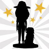 Fully customizable female and pet bobbleheads